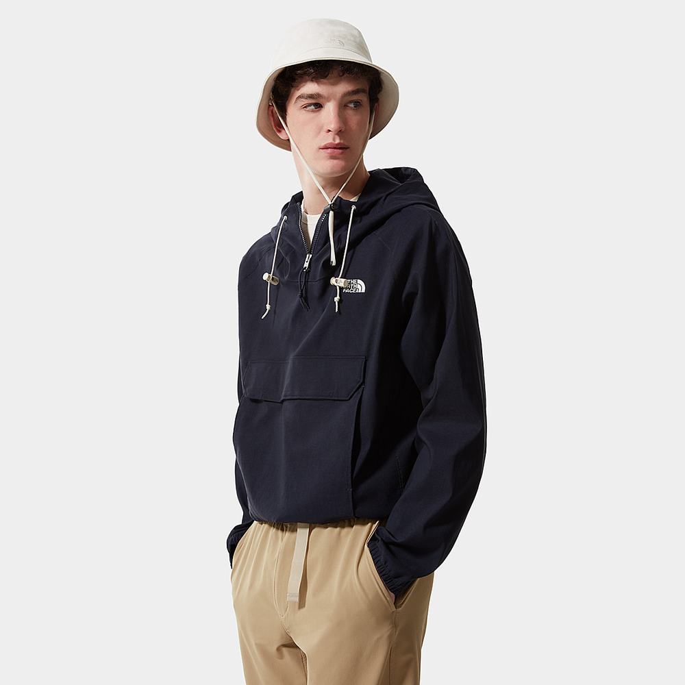 Ľahké Bundy The North Face CLASS V FANORAK Panske Námornícka Modrá | DLT-910845