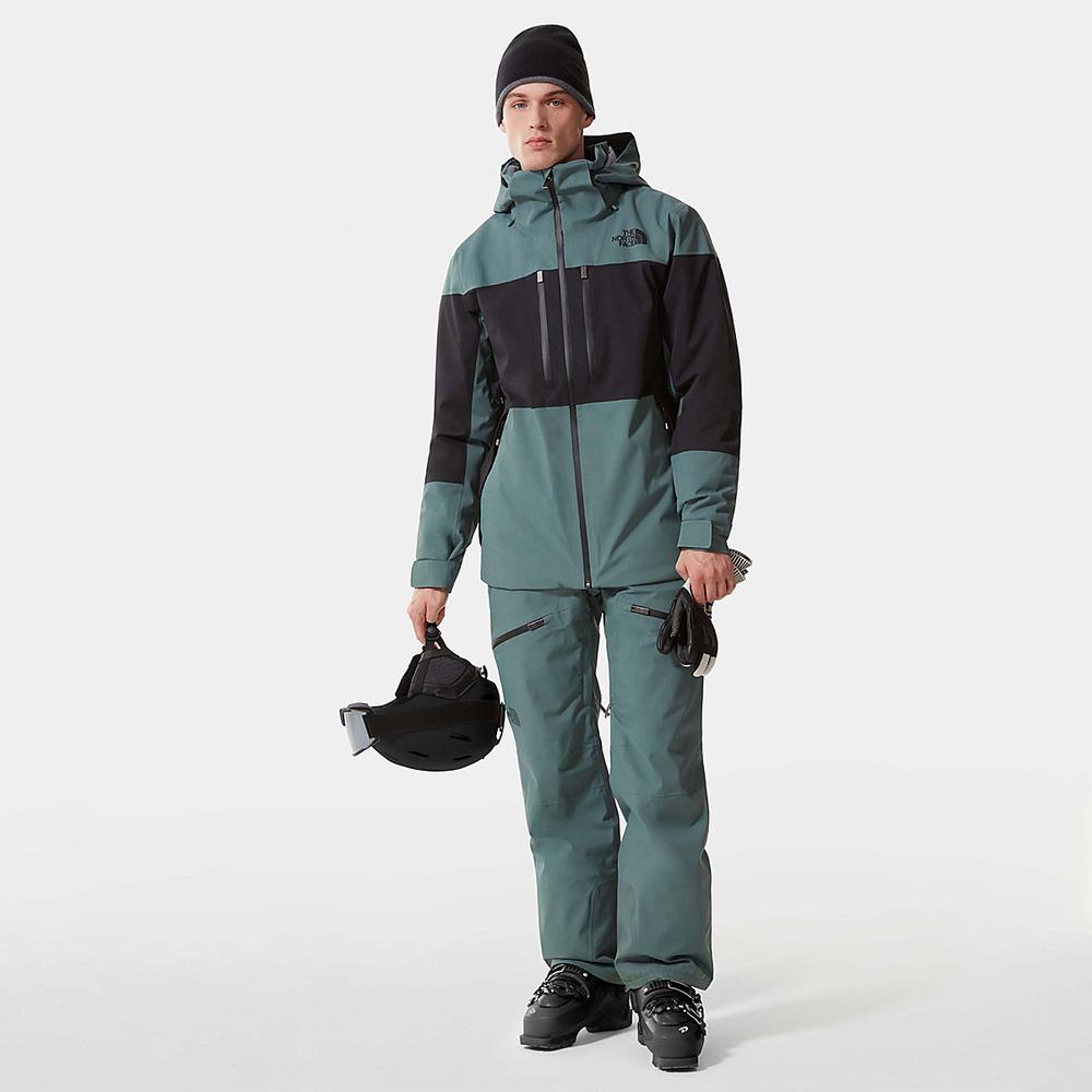 Ľahké Bundy The North Face Chakal Panske Zelene Čierne | LXD-847560