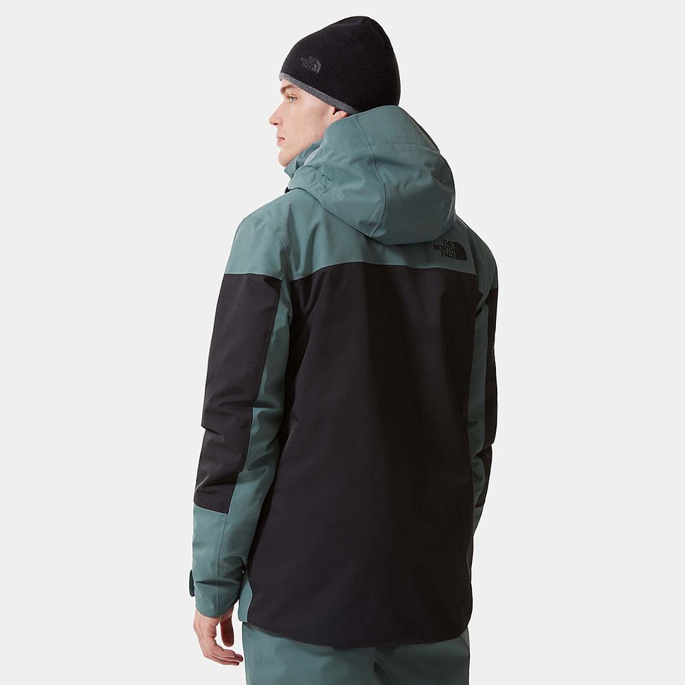 Ľahké Bundy The North Face Chakal Panske Zelene Čierne | LXD-847560