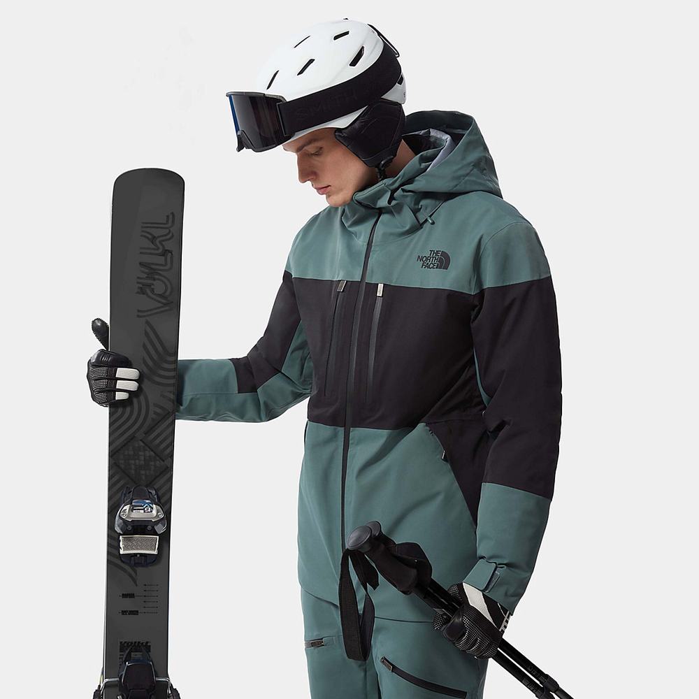 Ľahké Bundy The North Face Chakal Panske Zelene Čierne | LXD-847560