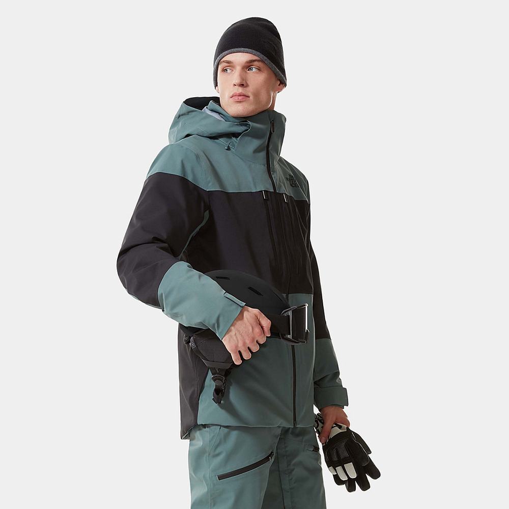 Ľahké Bundy The North Face Chakal Panske Zelene Čierne | LXD-847560