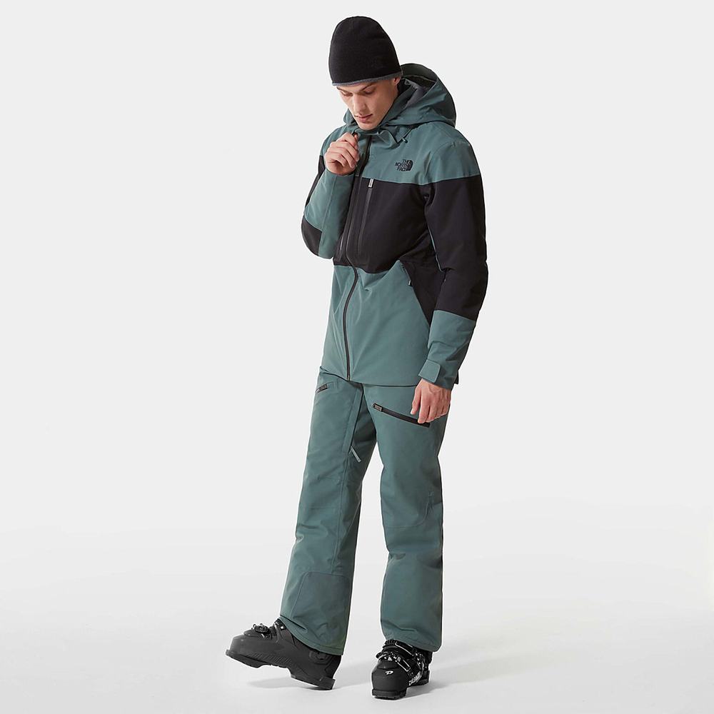 Ľahké Bundy The North Face Chakal Panske Zelene Čierne | LXD-847560