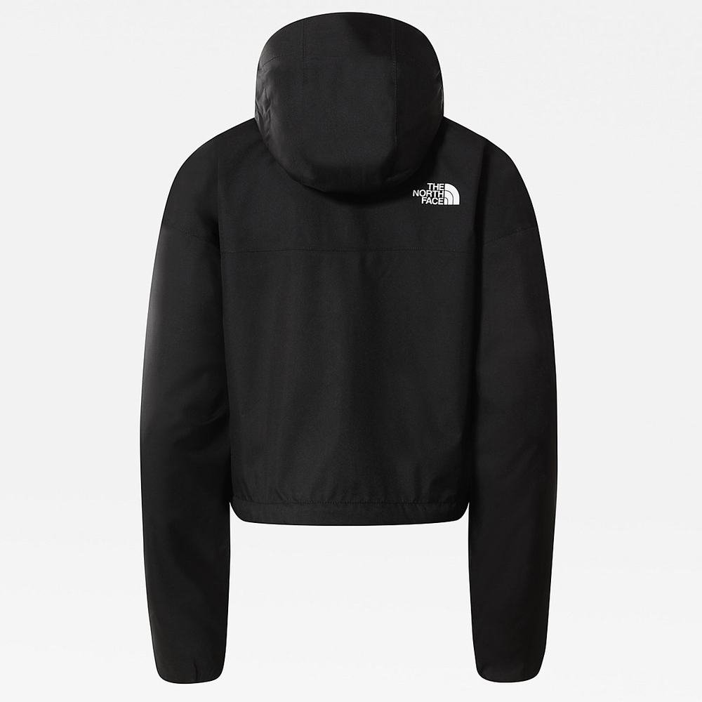 Ľahké Bundy The North Face Cropped Quest Damske Čierne | IZL-173280