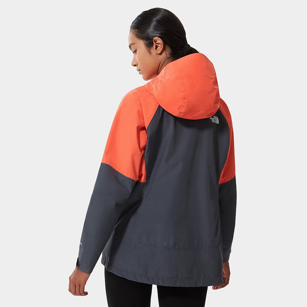 Ľahké Bundy The North Face DIABLO DYNAMIC Damske Oranžové Siva | WCD-598143
