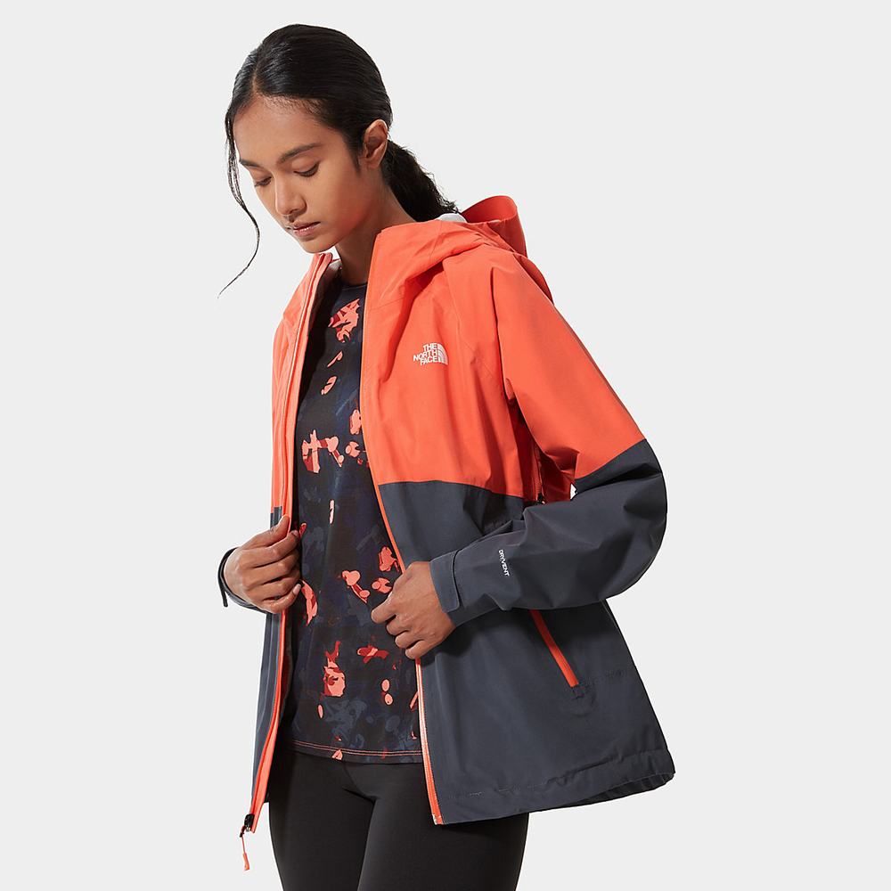 Ľahké Bundy The North Face DIABLO DYNAMIC Damske Oranžové Siva | WCD-598143