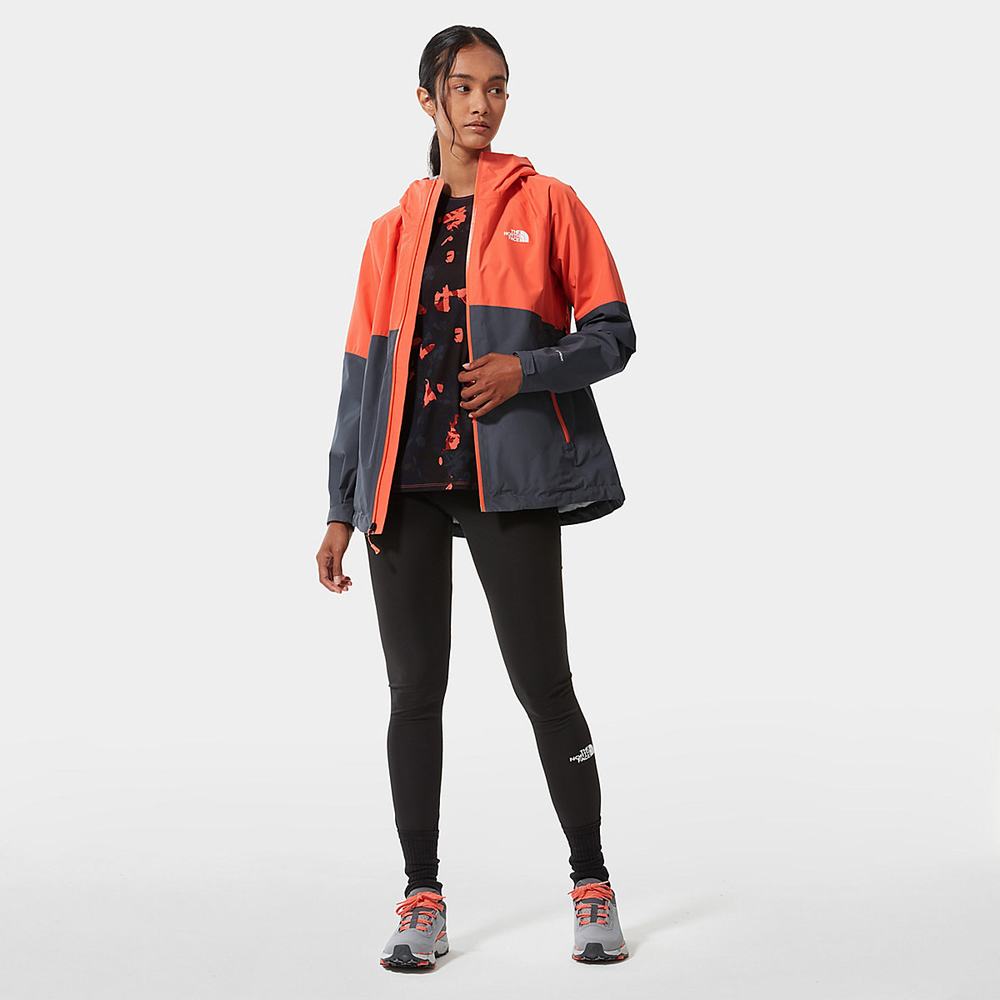 Ľahké Bundy The North Face DIABLO DYNAMIC Damske Oranžové Siva | WCD-598143