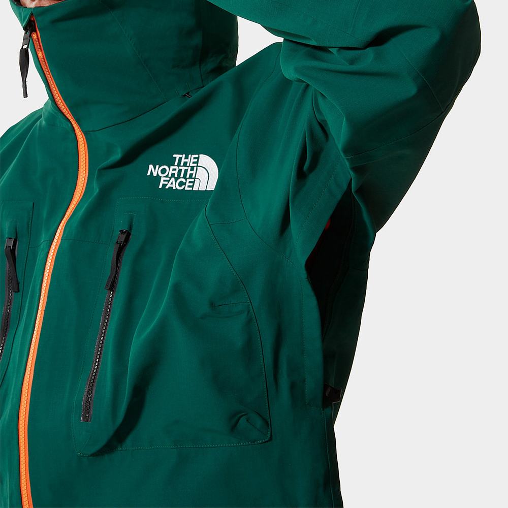 Ľahké Bundy The North Face DRAGLINE Panske Zelene | IDQ-701849