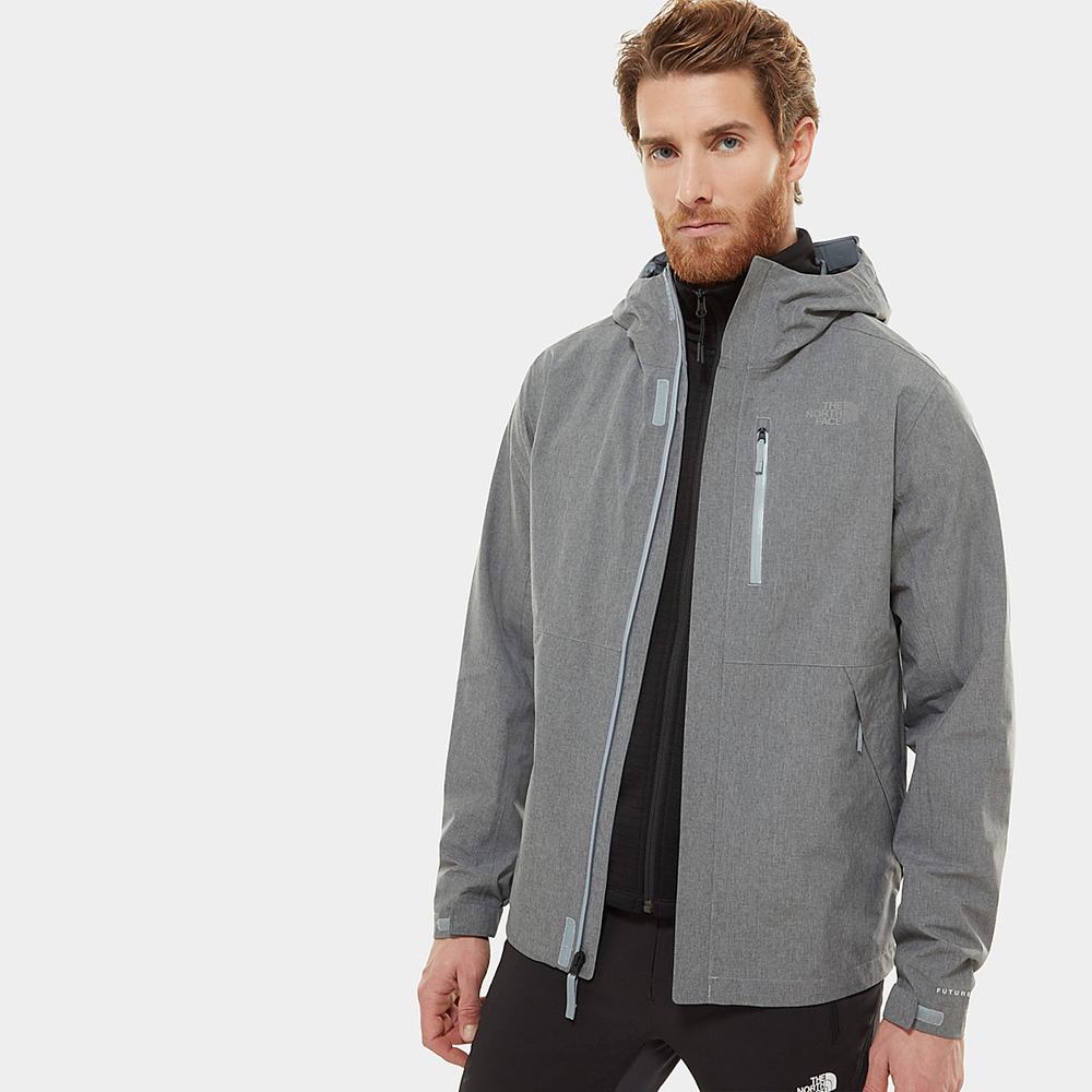 Ľahké Bundy The North Face Dryzzle FUTURELIGHT™ Panske Siva | IND-109472