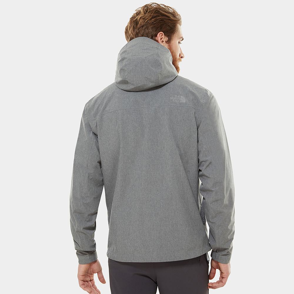 Ľahké Bundy The North Face Dryzzle FUTURELIGHT™ Panske Siva | IND-109472