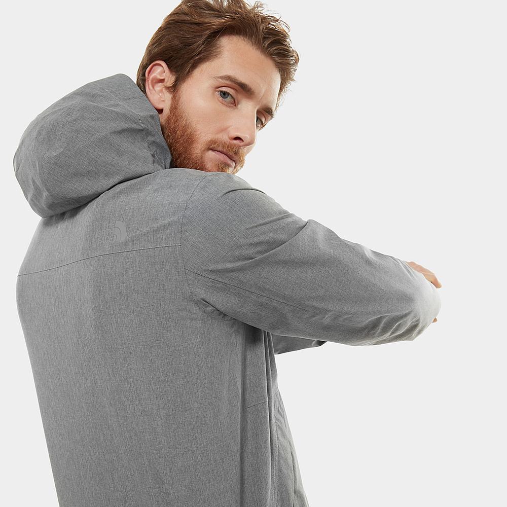 Ľahké Bundy The North Face Dryzzle FUTURELIGHT™ Panske Siva | IND-109472