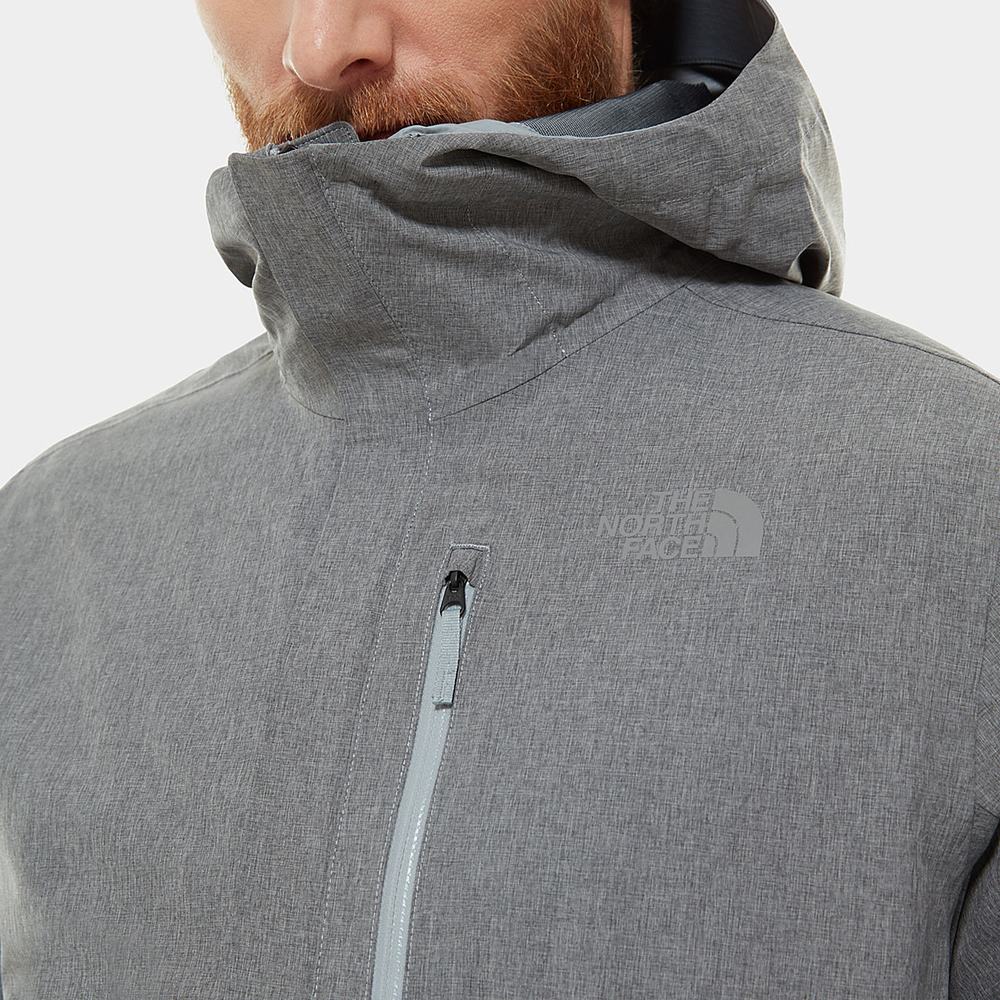 Ľahké Bundy The North Face Dryzzle FUTURELIGHT™ Panske Siva | IND-109472