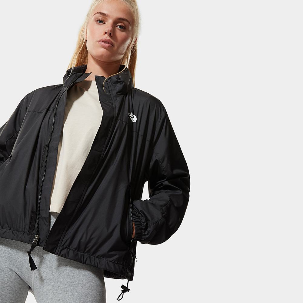 Ľahké Bundy The North Face HYDRENALINE WIND Damske Čierne | OHD-340827