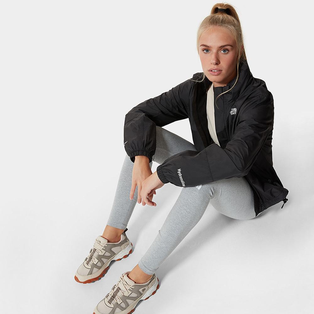 Ľahké Bundy The North Face HYDRENALINE WIND Damske Čierne | OHD-340827