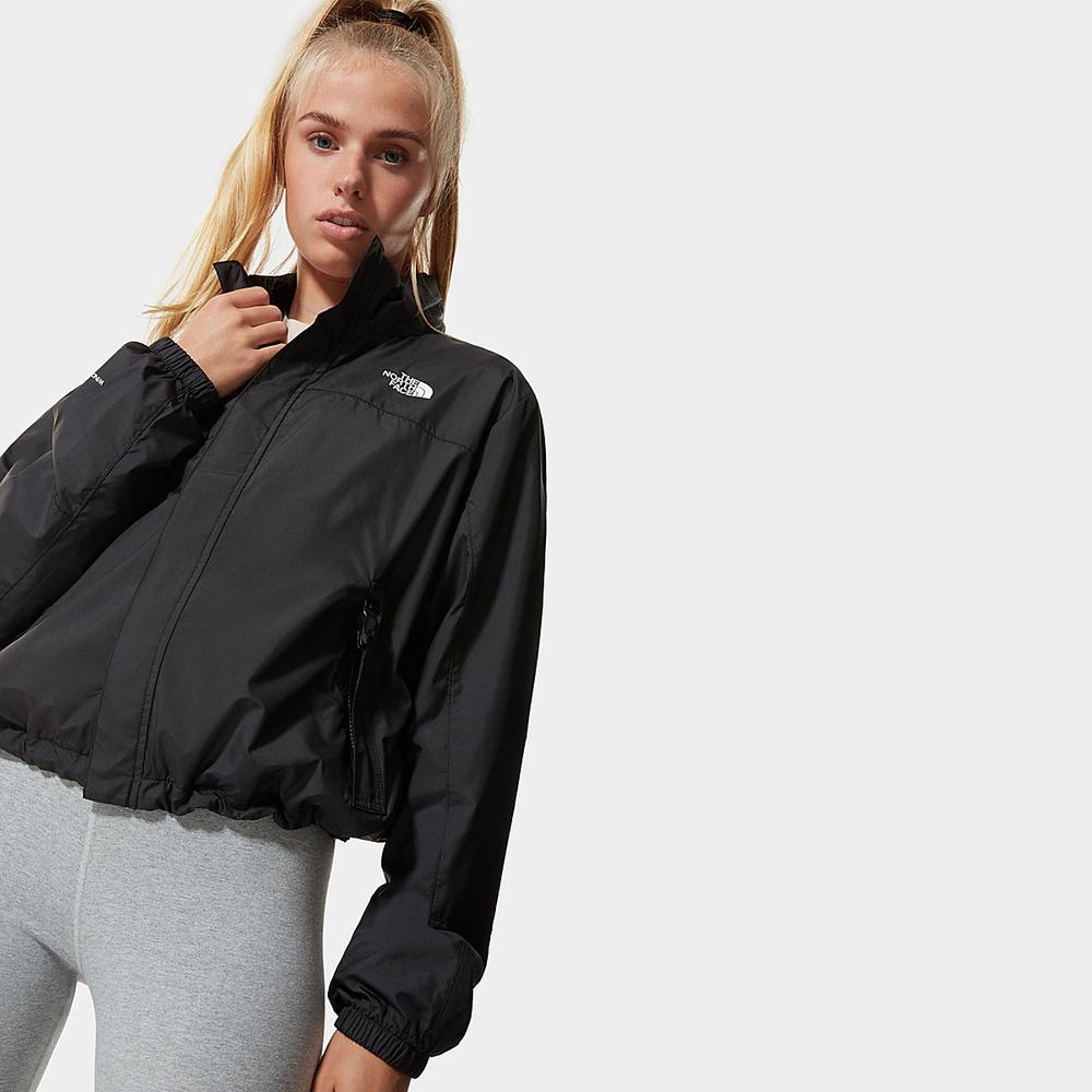 Ľahké Bundy The North Face HYDRENALINE WIND Damske Čierne | OHD-340827