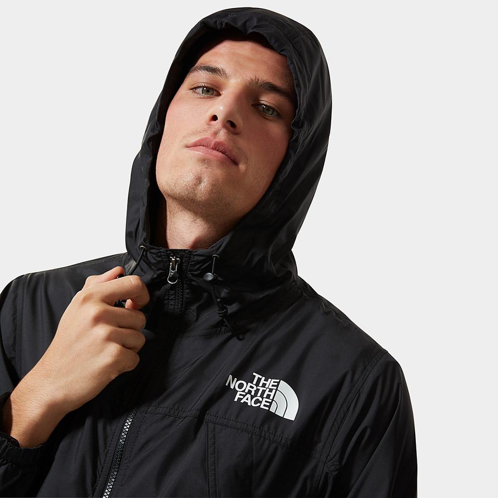 Ľahké Bundy The North Face HYDRENALINE WIND Panske Čierne | RLK-462318