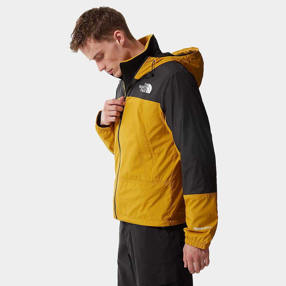 Ľahké Bundy The North Face HYDRENALINE WIND Panske Žlté | TOX-638759
