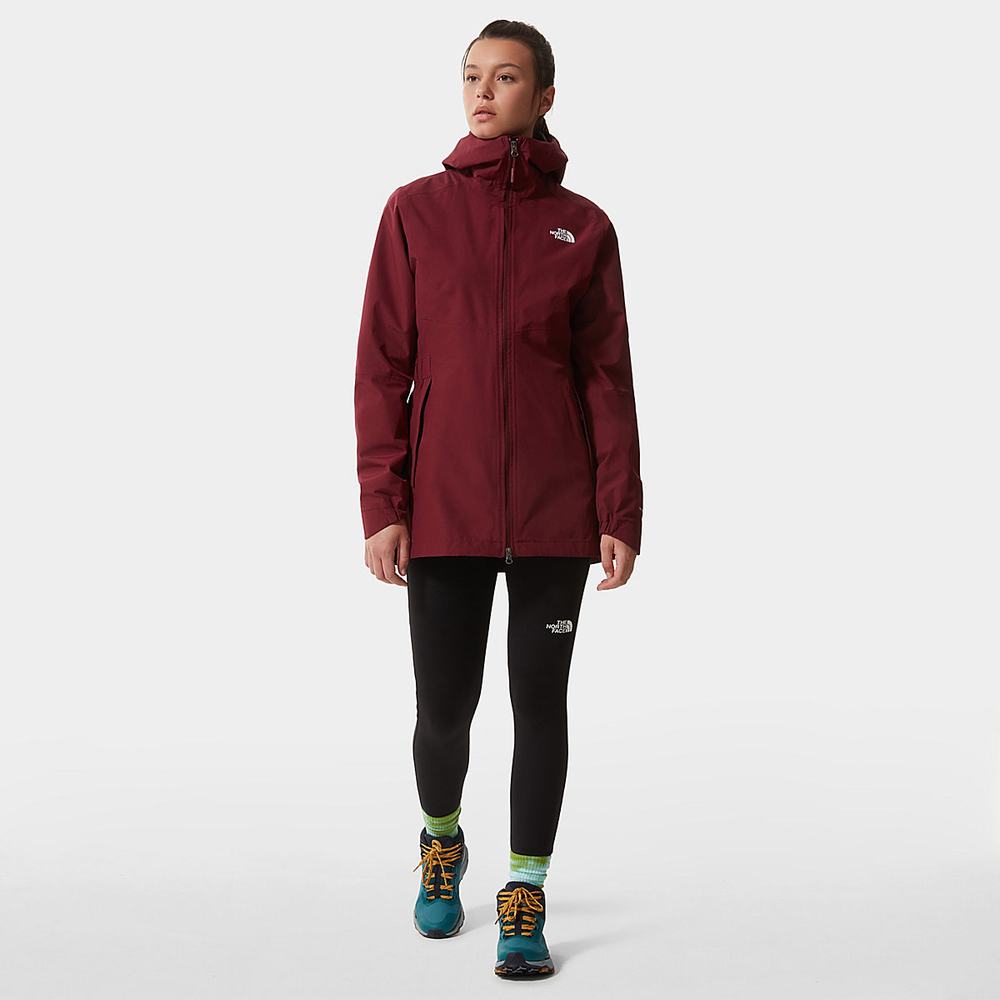 Ľahké Bundy The North Face Hikesteller Parka Shell Damske Červené | ZOI-743618