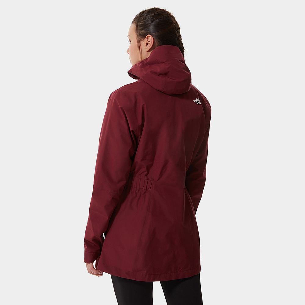 Ľahké Bundy The North Face Hikesteller Parka Shell Damske Červené | ZOI-743618
