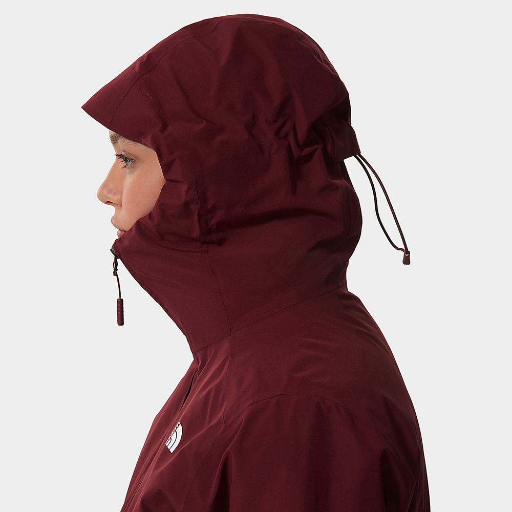Ľahké Bundy The North Face Hikesteller Parka Shell Damske Červené | ZOI-743618