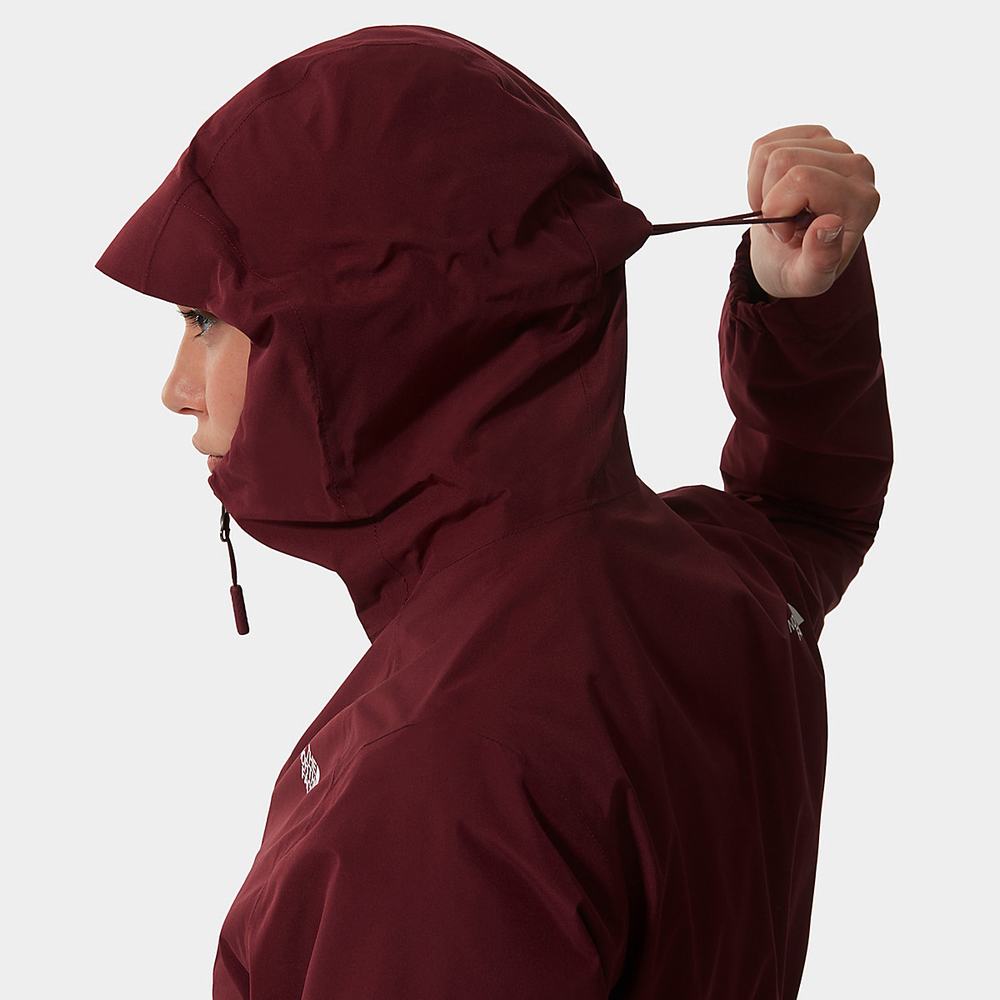 Ľahké Bundy The North Face Hikesteller Parka Shell Damske Červené | ZOI-743618