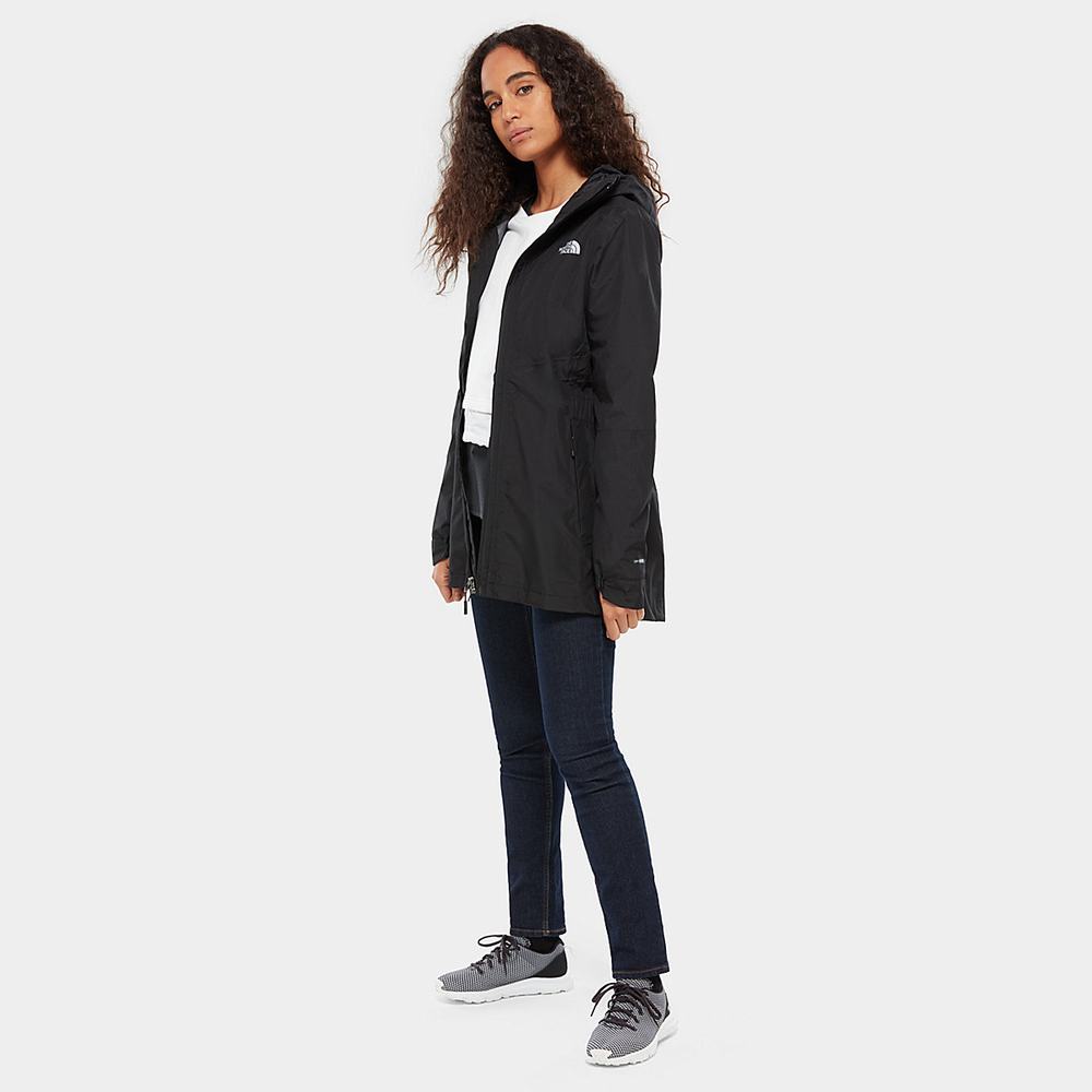 Ľahké Bundy The North Face Hikesteller Parka Shell Damske Čierne | ZYC-483612
