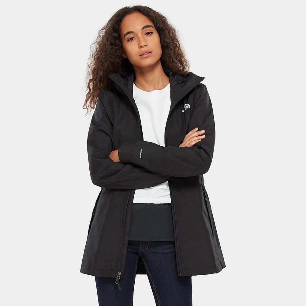 Ľahké Bundy The North Face Hikesteller Parka Shell Damske Čierne | ZYC-483612