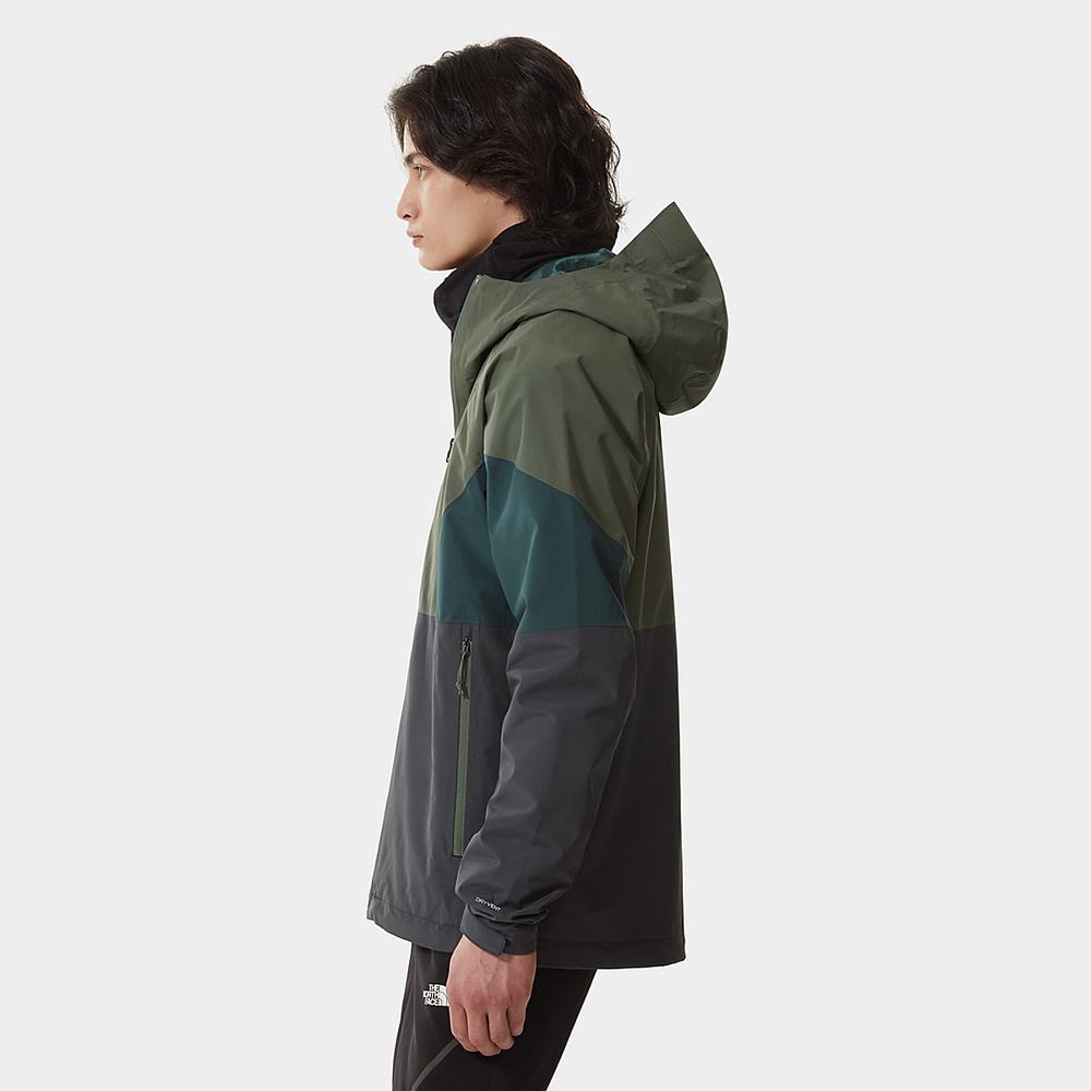 Ľahké Bundy The North Face LIGHTNING Panske Tmavo Siva Olivovo Zelená Zelene | ACV-926185