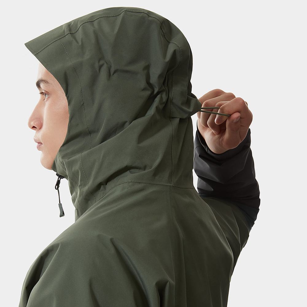 Ľahké Bundy The North Face LIGHTNING Panske Tmavo Siva Olivovo Zelená Zelene | ACV-926185