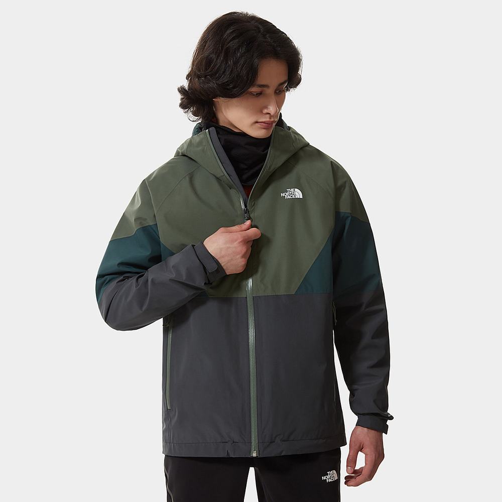 Ľahké Bundy The North Face LIGHTNING Panske Tmavo Siva Olivovo Zelená Zelene | ACV-926185