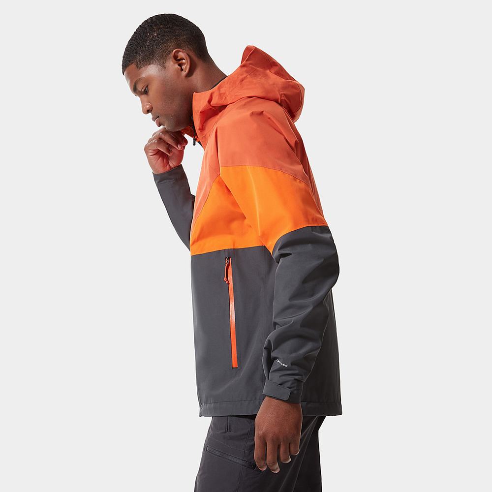 Ľahké Bundy The North Face LIGHTNING Panske Siva Červené Oranžové | MTQ-965271