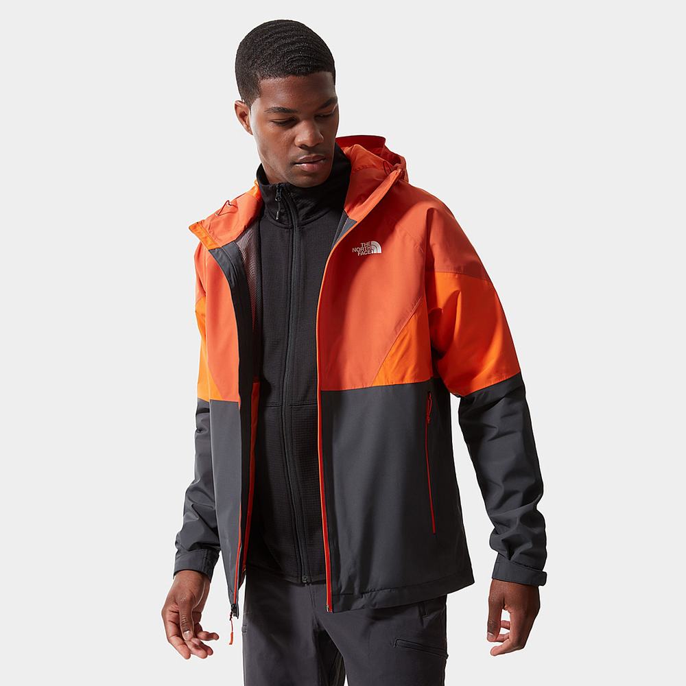 Ľahké Bundy The North Face LIGHTNING Panske Siva Červené Oranžové | MTQ-965271