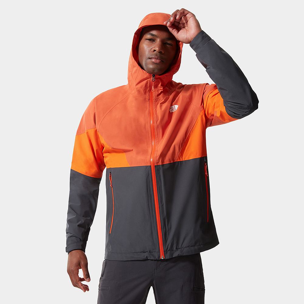 Ľahké Bundy The North Face LIGHTNING Panske Siva Červené Oranžové | MTQ-965271