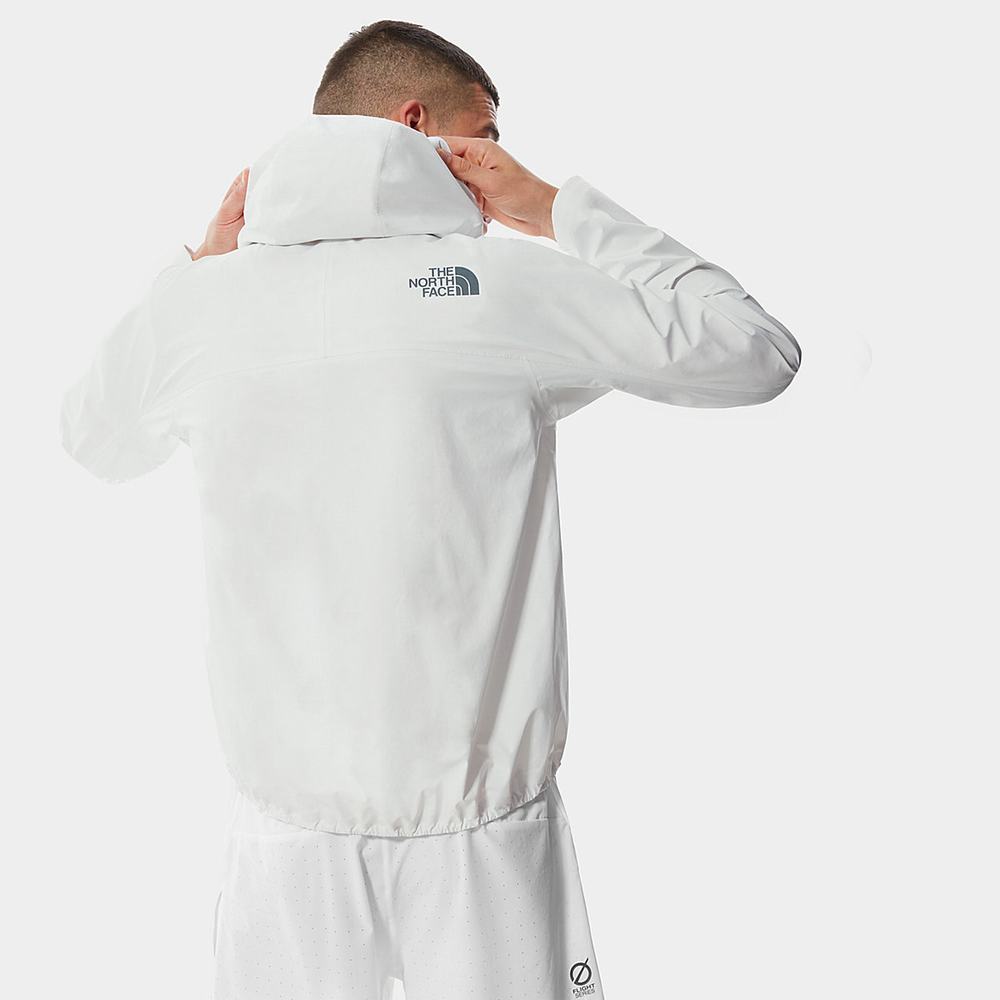Ľahké Bundy The North Face LIGHTRISER FUTURELIGHT™ Panske Biele | HZK-631092