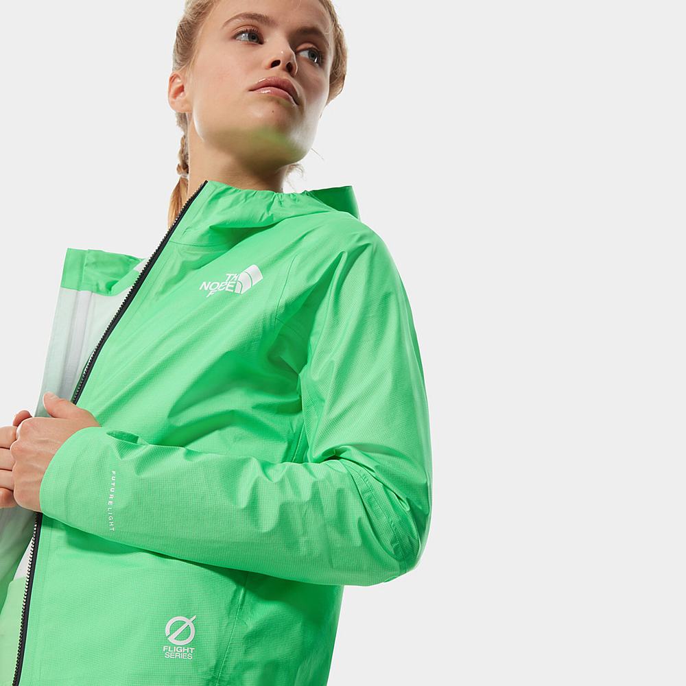 Ľahké Bundy The North Face LIGHTRISER FUTURELIGHT™ Damske Zelene | IUT-745193