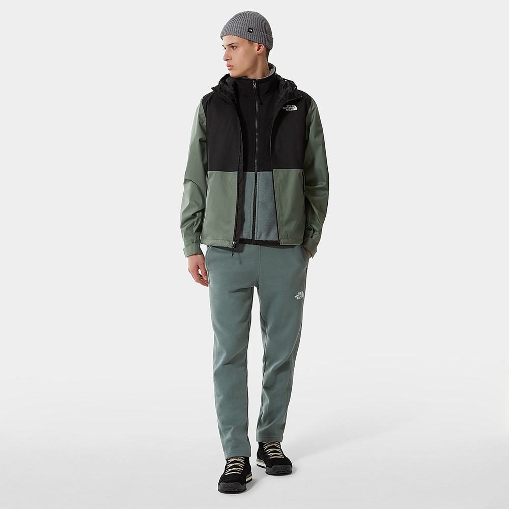 Ľahké Bundy The North Face MILLERTON Panske Čierne Zelene | UJG-032964