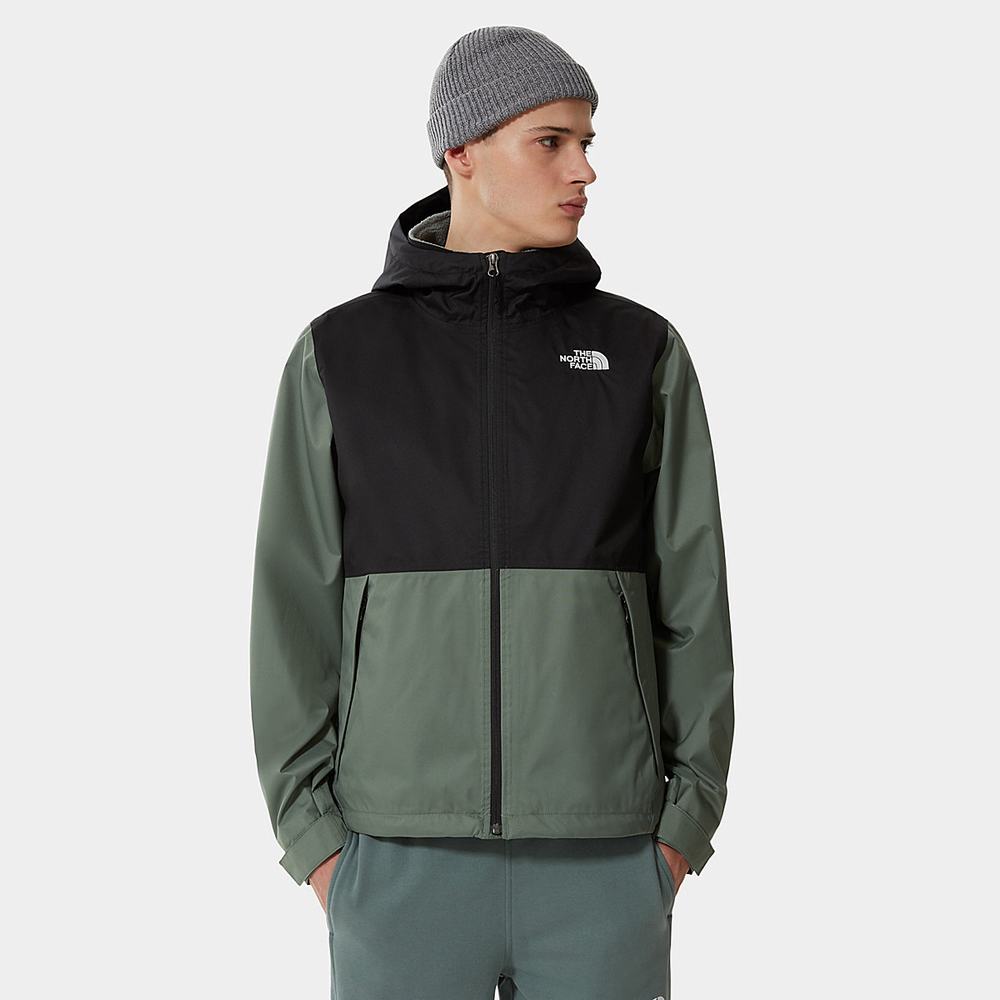 Ľahké Bundy The North Face MILLERTON Panske Čierne Zelene | UJG-032964