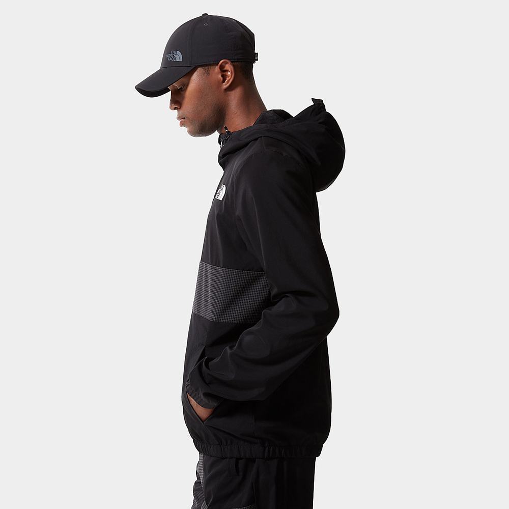 Ľahké Bundy The North Face Mountain Athletics Vietor Anorak Panske Čierne | LRS-412359