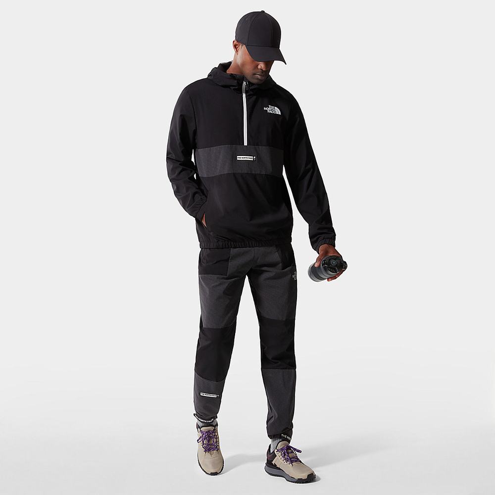 Ľahké Bundy The North Face Mountain Athletics Vietor Anorak Panske Čierne | LRS-412359