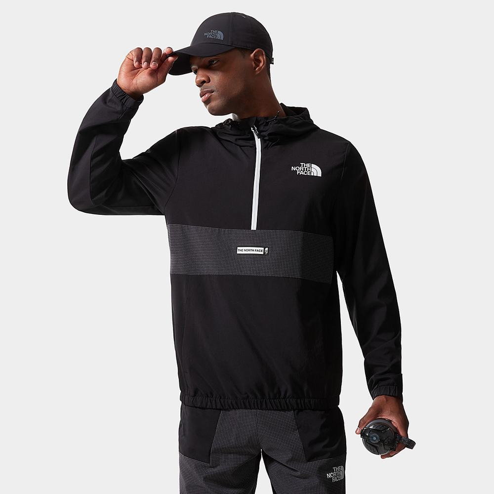 Ľahké Bundy The North Face Mountain Athletics Vietor Anorak Panske Čierne | LRS-412359