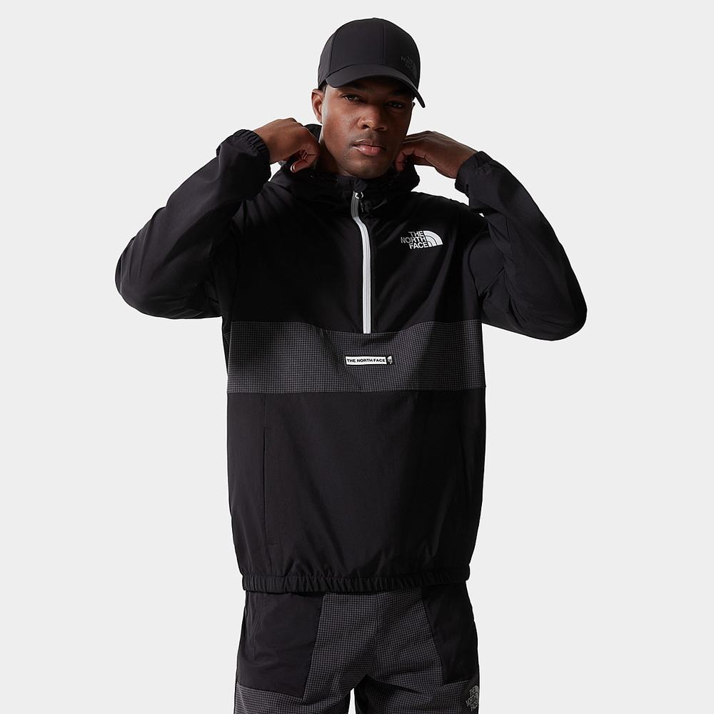 Ľahké Bundy The North Face Mountain Athletics Vietor Anorak Panske Čierne | LRS-412359