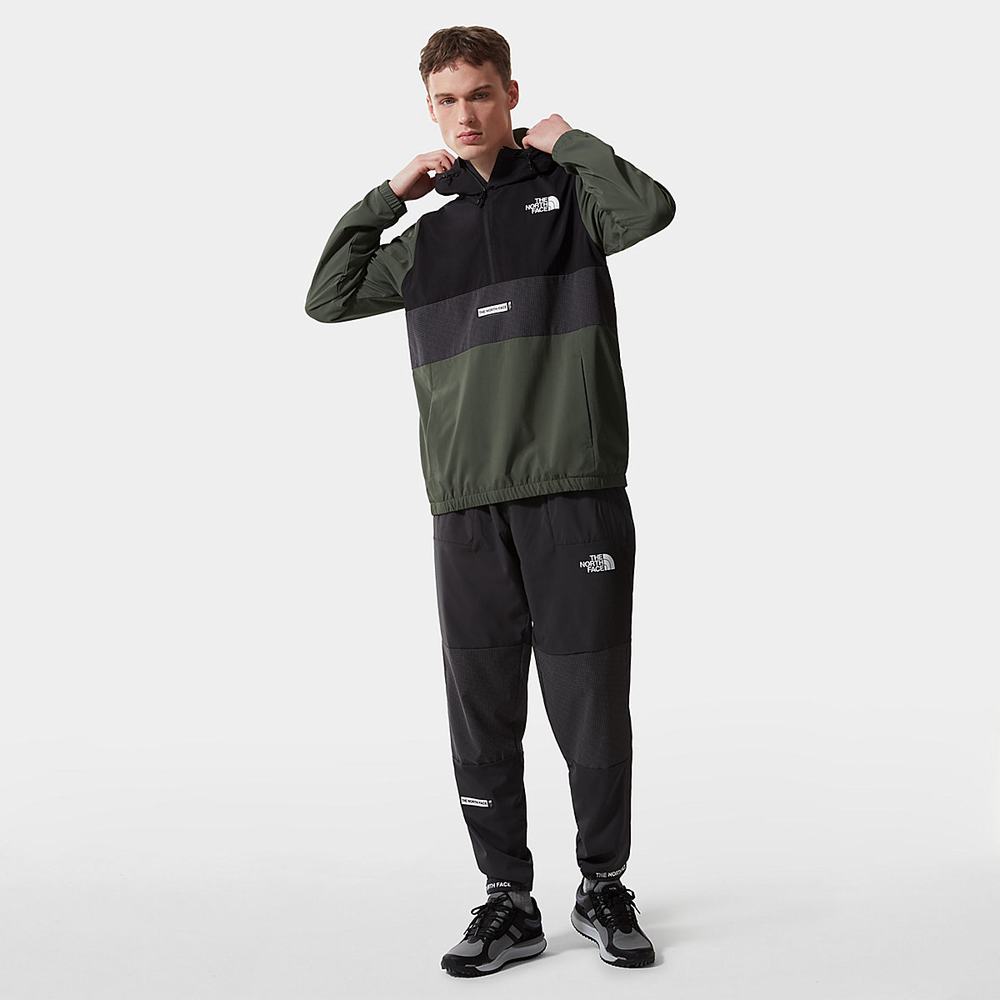 Ľahké Bundy The North Face Mountain Athletics Vietor Anorak Panske Olivovo Zelená Zelene | OFX-148029