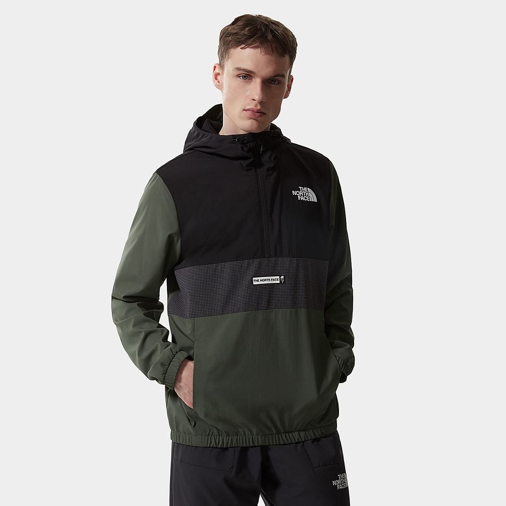 Ľahké Bundy The North Face Mountain Athletics Vietor Anorak Panske Olivovo Zelená Zelene | OFX-148029