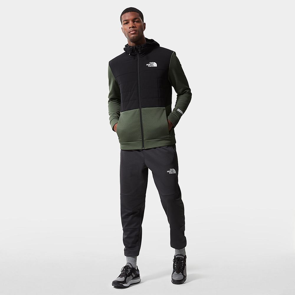 Ľahké Bundy The North Face Mountain Athletics Hybrid Insulated Fleece Panske Olivovo Zelená Zelene | XYM-582490