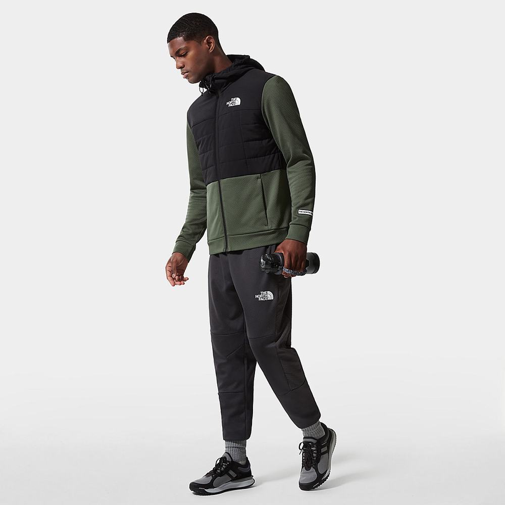Ľahké Bundy The North Face Mountain Athletics Hybrid Insulated Fleece Panske Olivovo Zelená Zelene | XYM-582490
