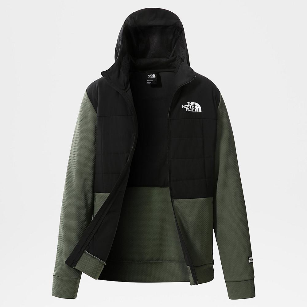Ľahké Bundy The North Face Mountain Athletics Hybrid Insulated Fleece Panske Olivovo Zelená Zelene | XYM-582490