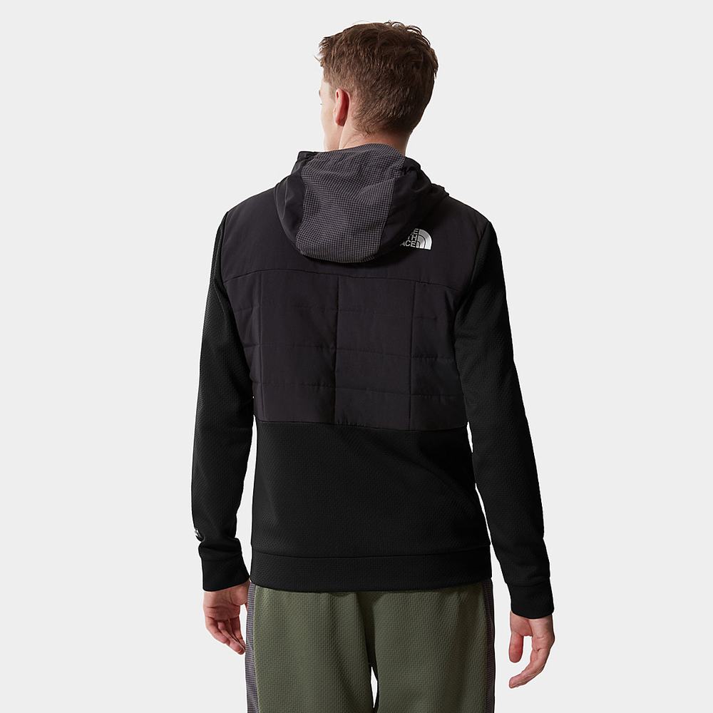 Ľahké Bundy The North Face Mountain Athletics Hybrid Insulated Fleece Panske Čierne | YLH-019283