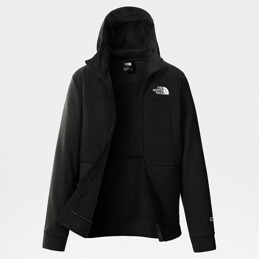 Ľahké Bundy The North Face Mountain Athletics Hybrid Insulated Fleece Panske Čierne | YLH-019283