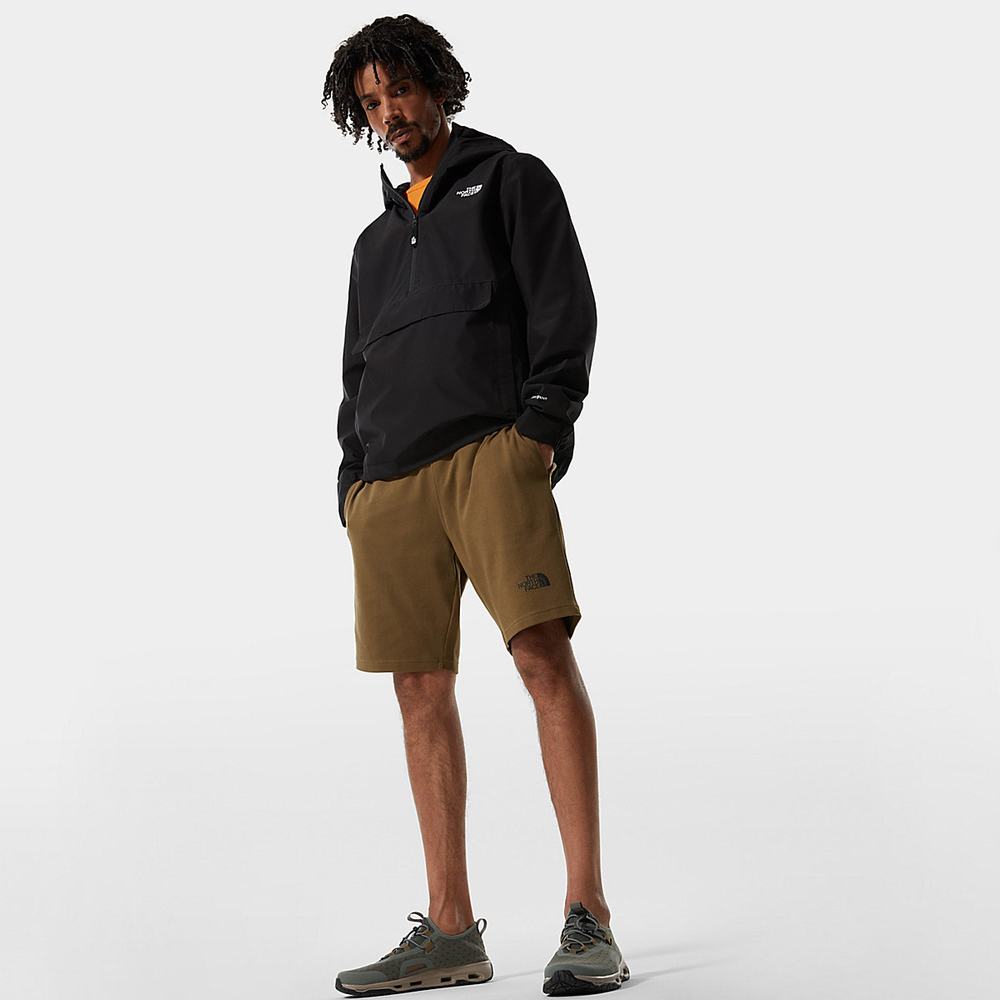 Ľahké Bundy The North Face Nepremokave Fanorak Panske Čierne | HRT-218045
