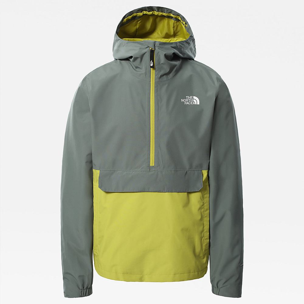 Ľahké Bundy The North Face Nepremokave Fanorak Panske Zelene | TER-623570