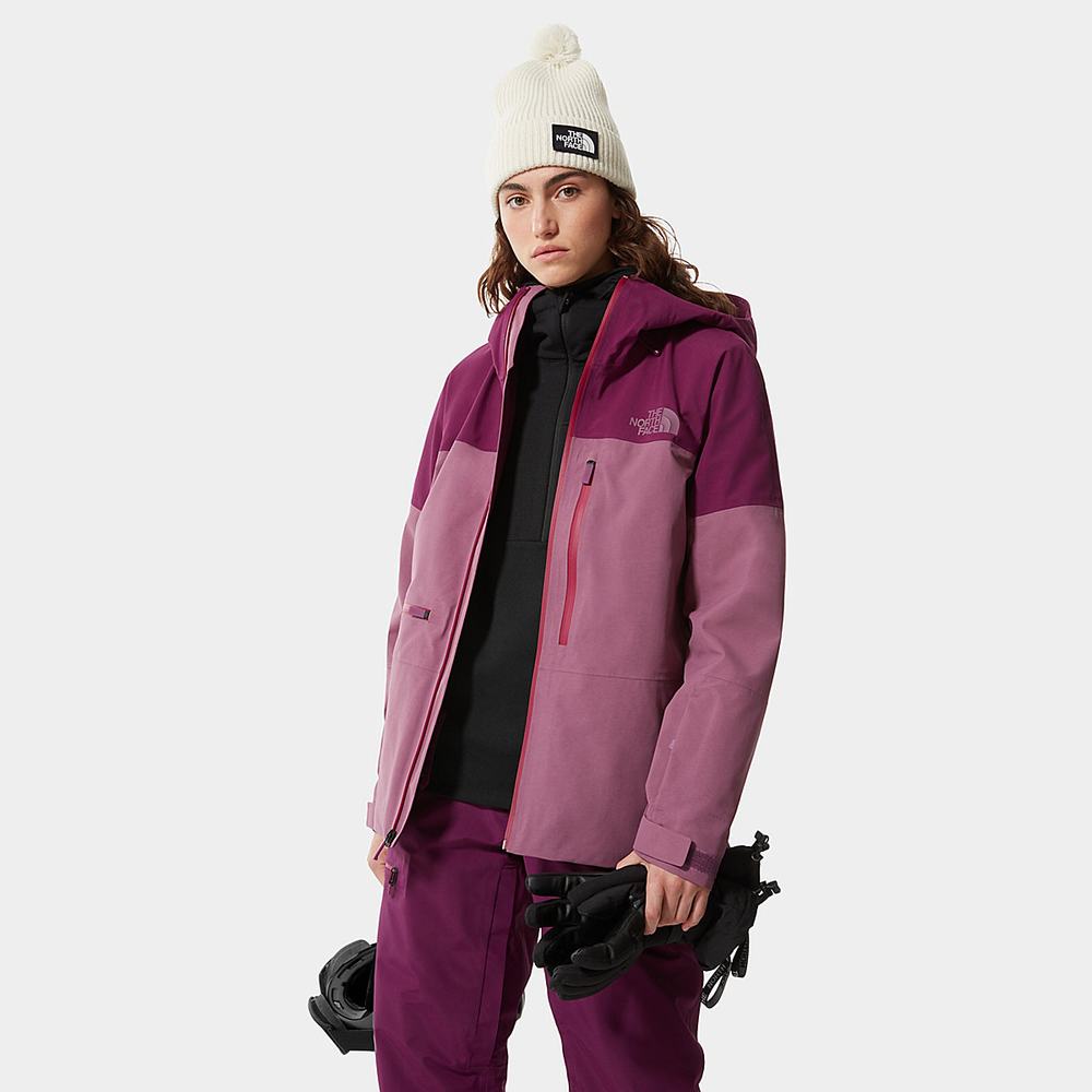 Ľahké Bundy The North Face Powderflo FUTURELIGHT™ Damske Nachový | LVP-639452